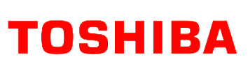 Logo značky Toshiba